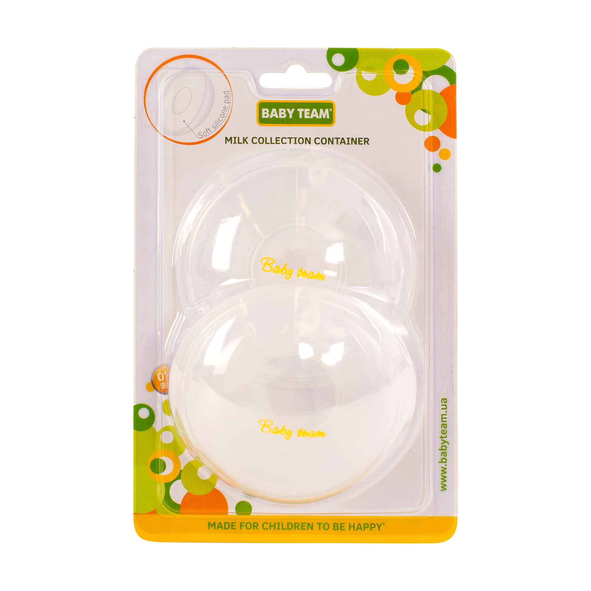 Контейнер для збору молока Baby Team, 2 шт (0035)